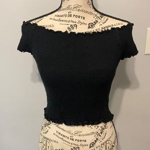 Brandy Melville OS Stretch Crop Top